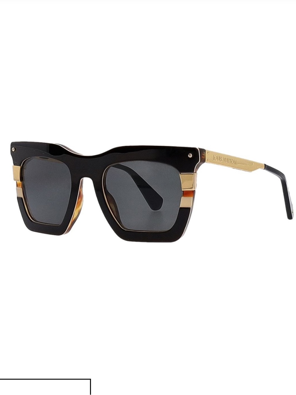 Louis Vuitton 1.1 Millionaires Sunglasses Z1436W Brown/Gold Tone